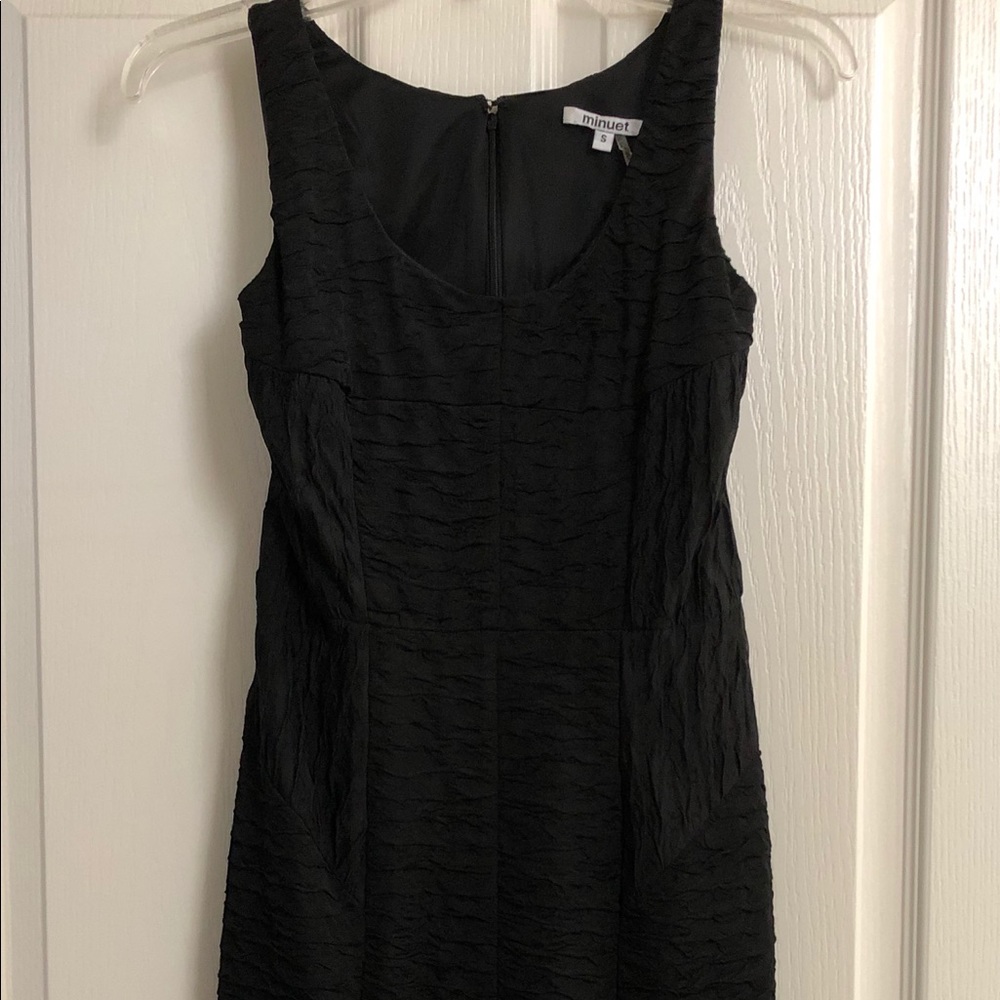 Sleeveless Black Dress by Minuet, Small